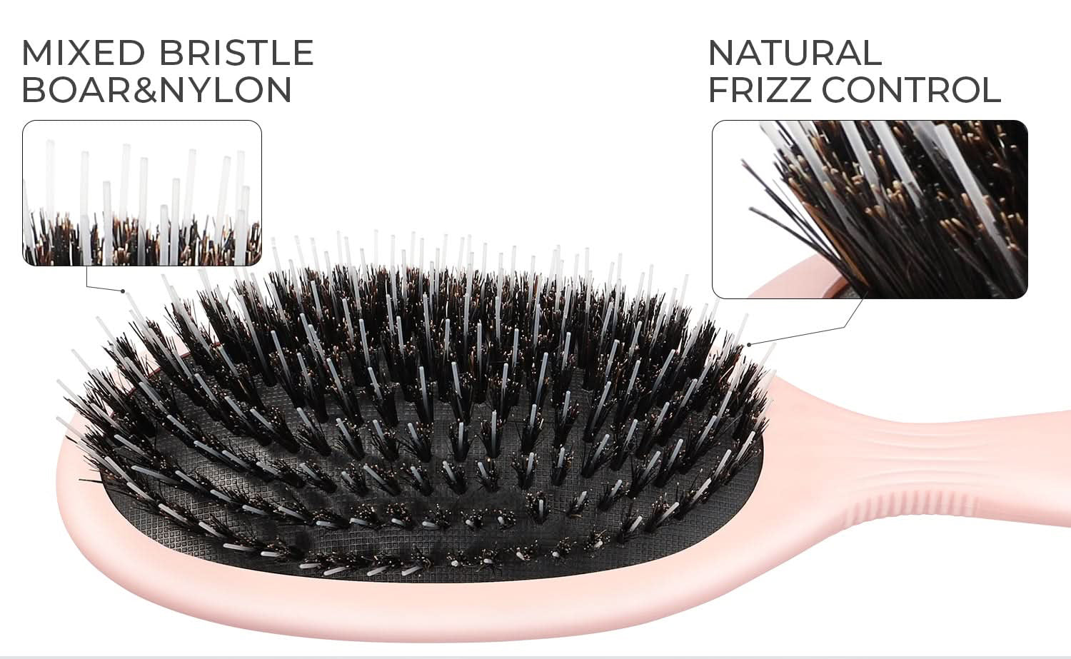Boar Bristle Hair Brush