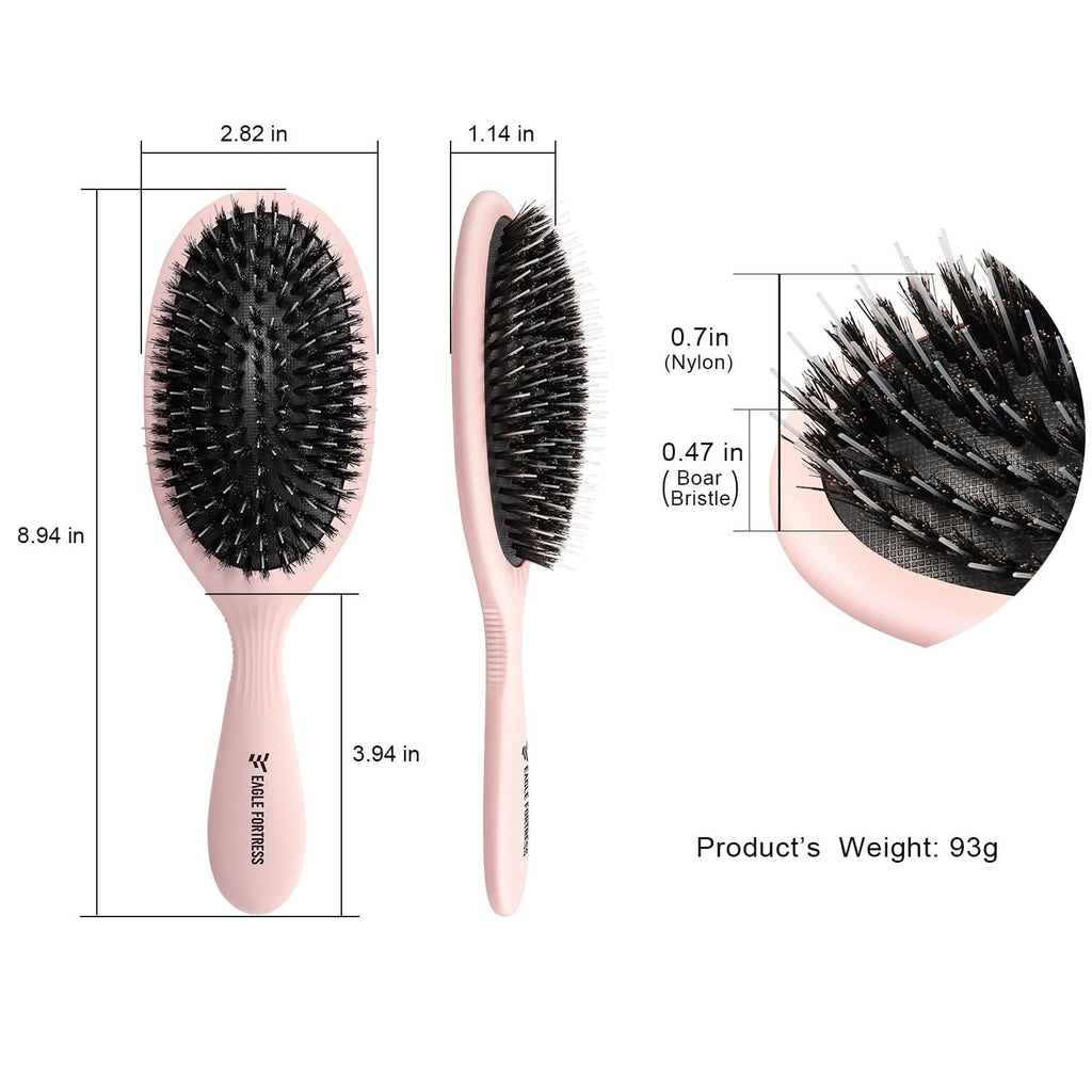 Boar Bristle Hair Brush