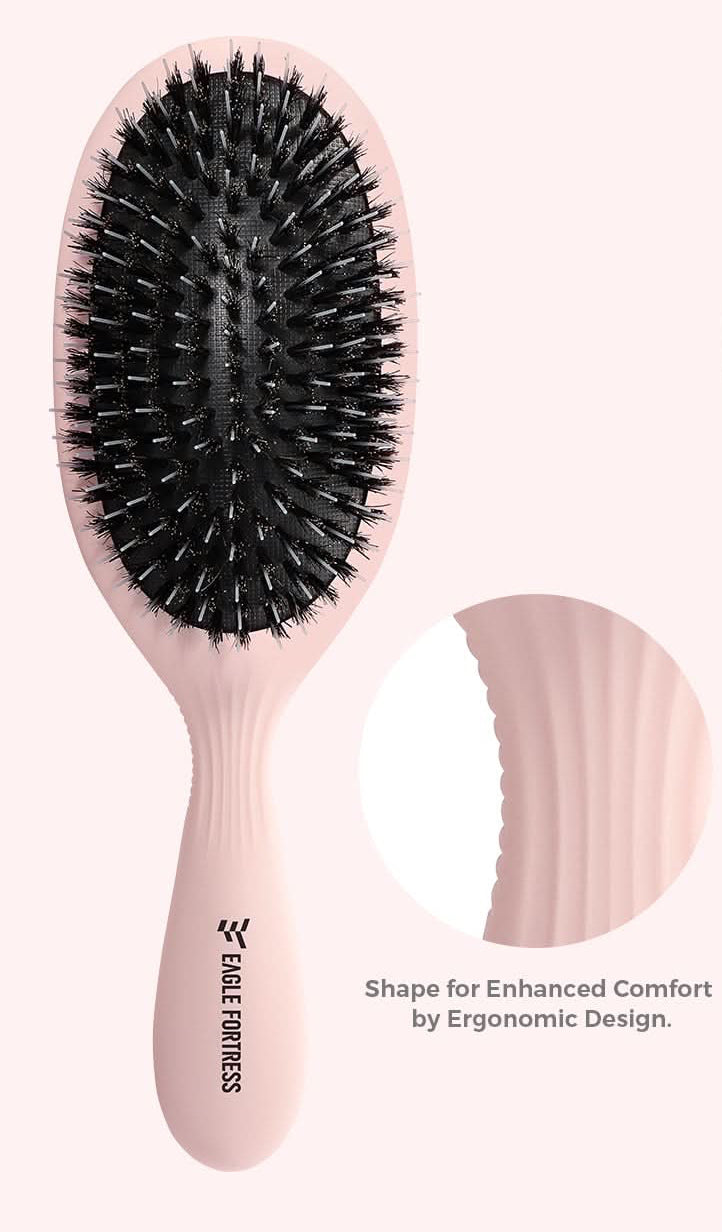 Boar Bristle Hair Brush
